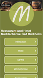 Mobile Screenshot of marktschaenke-badduerkheim.de
